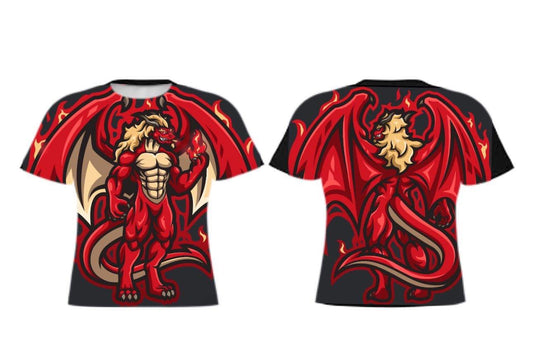 Short Sleeve Double Sided TSD 2020 Dragon